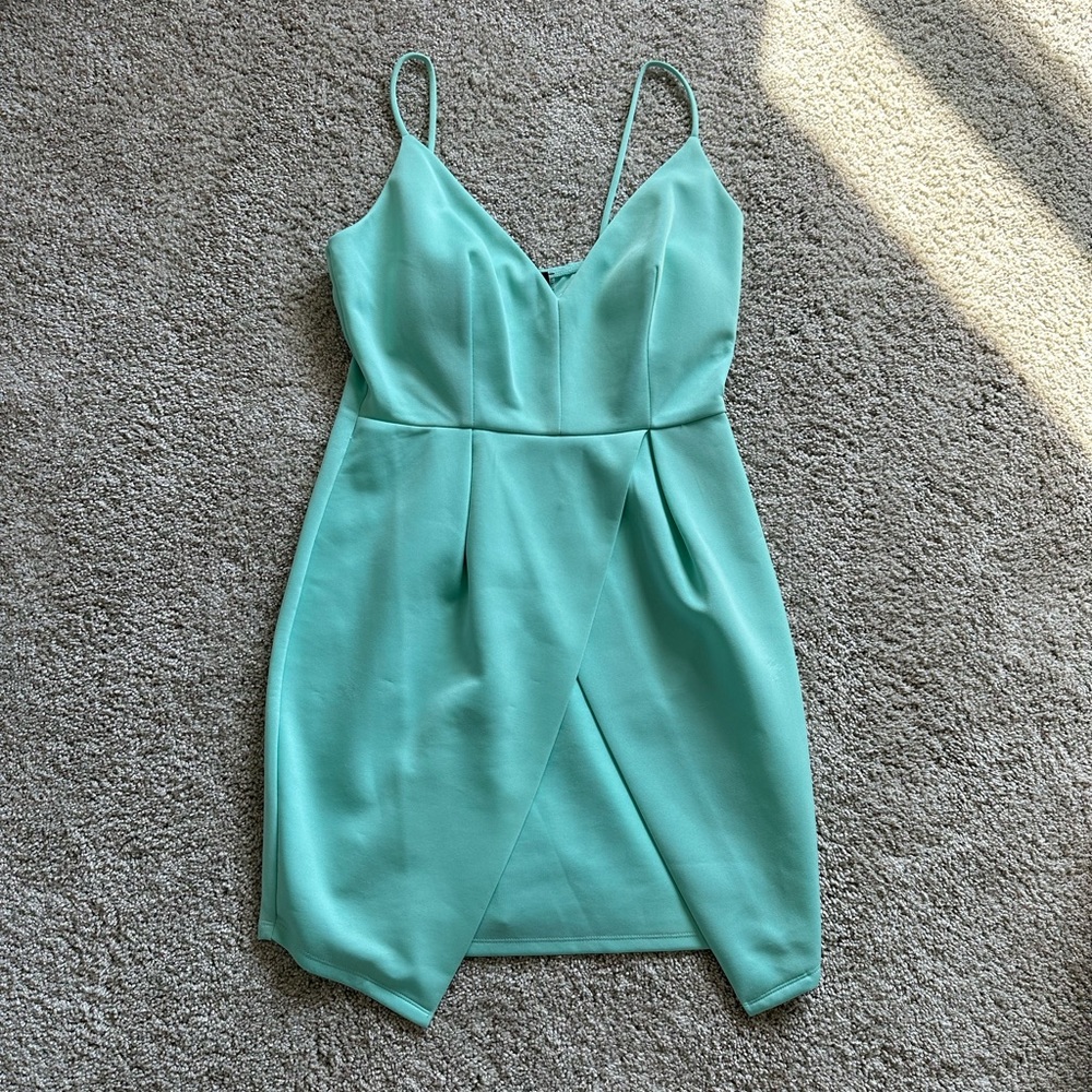 Teal Dress